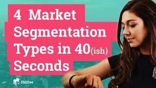 4 Market Segmentation Types in 40ish Seconds [upl. by Dwinnell758]