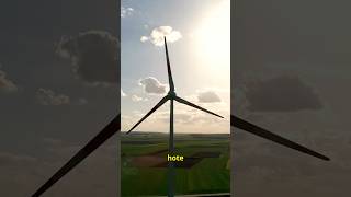 Why Wind Turbines have 3 Blades  Wind Turbines  The Hidden Physics Behind It shorts facts [upl. by Kalasky]