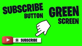 Subscribe Button Green Screen [upl. by Crooks]