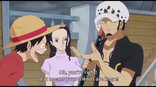 Law amp Robin Lawbin Zou One Piece Compilation [upl. by Romalda]