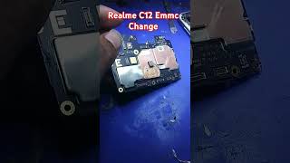 Realme c12 emmc Repring And change [upl. by Tedra]