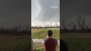 Tornado video from Milton Kentucky [upl. by Ailaza]