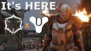 EARLY ACCESS  Destiny 2 in For Honor with AbreakNrun HavokYT and Jondaliner [upl. by Markowitz]