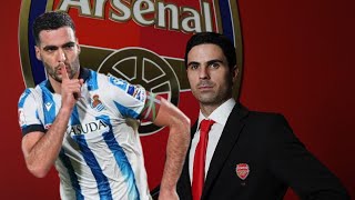 Real Sociedad president message to Arsenal reg arding Mikel Merinos transfer news [upl. by Un328]