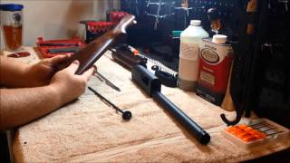 Part 2 Remington 870 100 DisAssembly tactical build from a stock 12 ga express by Burris Arms [upl. by Tillford]