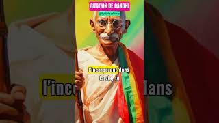 Mahatma Gandhi nous parle inspiration gandhi mahatmagandhi mahatma shorts transformationvideo [upl. by Maiah]