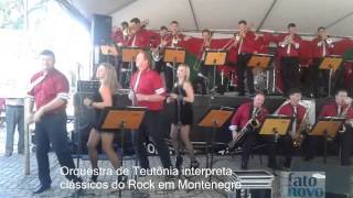 Orquestra de Teutônia leva o Rock a Montenegro [upl. by Les]