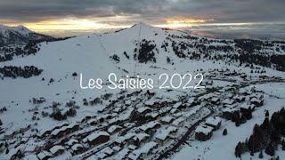 Les Saisies 2022 ski [upl. by Yerggoeg]