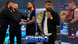 WWE SmackDown 11 October 2024  Jey Uso Joins Roman Reigns And Jimmy Uso Kevin Owens Responds [upl. by Ansev791]