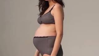 Alexa Nursing Maternity Sleep Bra and Maternity Pregnancy Briefs  Queen Bee online [upl. by Laks]