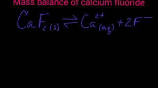 Mass balance systematic equilibrium [upl. by Binette]