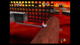 Super Mario 64 Switch  Lethal Lava Land  RedHot Log Rolling [upl. by Wassyngton236]