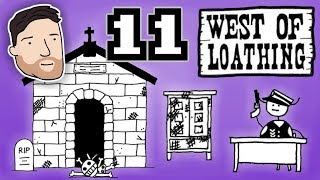 West of Loathing Hard Mode  PART 11 The Daveyard amp General Gob  Graeme Games [upl. by Sobmalarah]