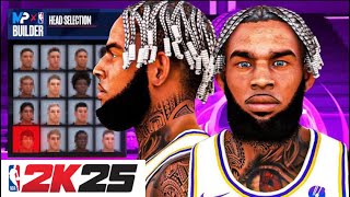 New Best CenterBig Man Comp Face Creation NBA2k25 Drippy Face Creation [upl. by Sej]