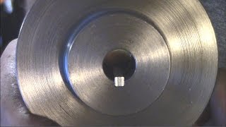 Pulley Keyway  Trying Lathe Keyway Tool and Broaching to Complete [upl. by Reniar301]