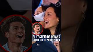 Asi festejó Oriana Sabatini el golazo de Paulo Dybala para Argentina contra Chile 😍 [upl. by Yanahc477]