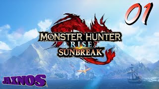 Monster Hunter Rise Sunbreak Part 1  I WISH TO BREAK THE SUN  Jax After Dark [upl. by Liagibba]