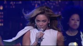 Beyoncé Knowles  Halo Live  The Late Show with David Letterman [upl. by Sari827]