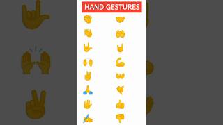 Hand Gestures handgestures englishshorts [upl. by Niels]