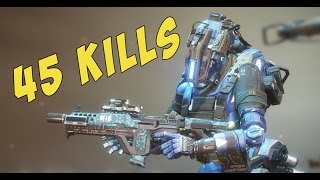 TITANFALL 2 Pretty Awesome Volt and Ion Gameplay 45 Kills [upl. by Eseeryt]