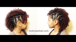 TwoStrand Twisted Mohawk [upl. by Aznerol]