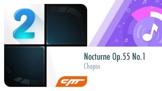 212 │Nocturne Op55 No1  Chopin │Piano Tiles 2 [upl. by Leira]