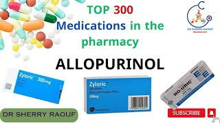 Allopurinol  Top 300 medications in pharmacy gout النقرس التدريب الصيدلى OTC course [upl. by Remot918]