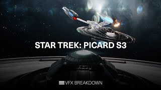 Star Trek Picard Season 3 VFX Breakdown [upl. by Lindbom]