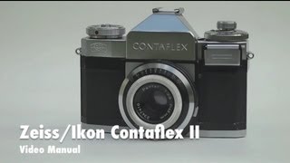 ZeissIkon Contaflex Beta Video Manual and Overview [upl. by Hedvah]