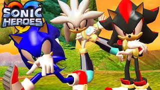 Sonic Heroes Team 06 Remastered Story Playthrough [upl. by Ledairam]