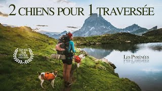 DOCUMENTAIRE  2 chiens pour 1 traversée la grande traversée des Pyrénées GR10 en autonomie [upl. by Anirba161]