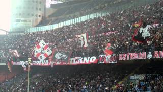 Milan  Genoa 1  0 25092010 quotSu cantiamo tutti insieme Diavoloquot [upl. by Akemrej283]