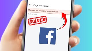 Facebook the page you requested was not found  Facebook link not opening in app  2024 [upl. by Gotcher]