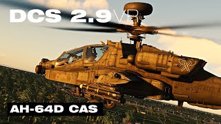 DCS 29 AH64D Sinai map CAS  4090 VR [upl. by Letch697]