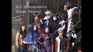 All Descendants Songs Ranked [upl. by Ydnem911]