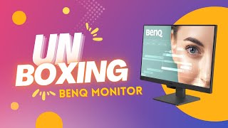 BenQ Monitor GW2490  Unboxing [upl. by Zetniuq]