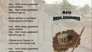 Fato Mori Dusmanke  Macedonian Song [upl. by Mollee]