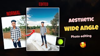 How to Generate Aesthetic Wide Angle Photos 😍 [upl. by Sidalg425]