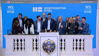 Worthington Steel NYSE WS Rings The Opening Bell® [upl. by Carolus]