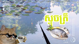 SRgaming games ស្ទូចត្រី​ 😂😂😊✌​ Fishing games play pc [upl. by Jozef403]