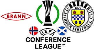 Brann 31 St Mirren  CONFERENCE LEAGUE 202425 [upl. by Odoric]