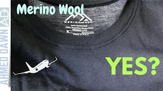 Merino Tech Merino Wool TShirt For Men  First Impressions 100 Organic Merino Wool [upl. by Nyltyak287]