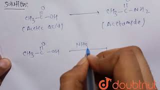 How will you obtain the following from the acetic acidAcetamide  12  ALDEHYDES KETONES AND [upl. by Levona]