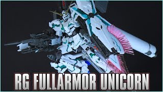 Real Grade RG 1144 Fullarmor Unicorn Gundam Review  MECHA GAIKOTSU [upl. by Aisya]