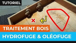 Comment protéger une table en bois contre les traces taches de gras et deau [upl. by Richel]