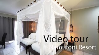 Namutoni Resort Room video Etosha National Park Namibia [upl. by Ocimad793]