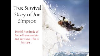 True Survival Story of Joe Simpson [upl. by Harimas]