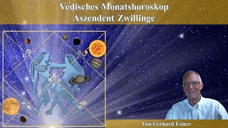 Aszendent Zwilling August 2023 Vedisches Monatshoroskop [upl. by Ahsuatal]