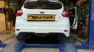 Ford Focus MK3 10 EcoBoost Zetec S  Hornet Exhaust Race System [upl. by Pena]