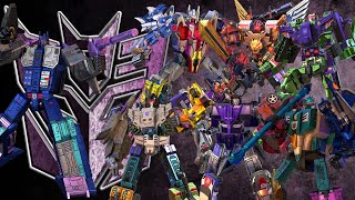 TRANSFORMERS  ALL COMBINERS  DECEPTICON [upl. by Weissmann]